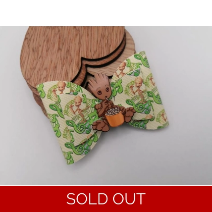 I Am Groot Single Hair Bow